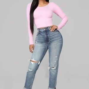 Don't Stop Me Top - Pink